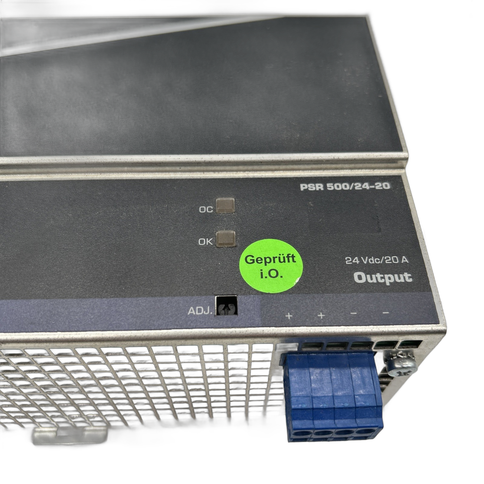 BLOCK PSR 500/24-20 Schaltnetzteil 24 VDC / 20 A – generalüberholt - Bild 5