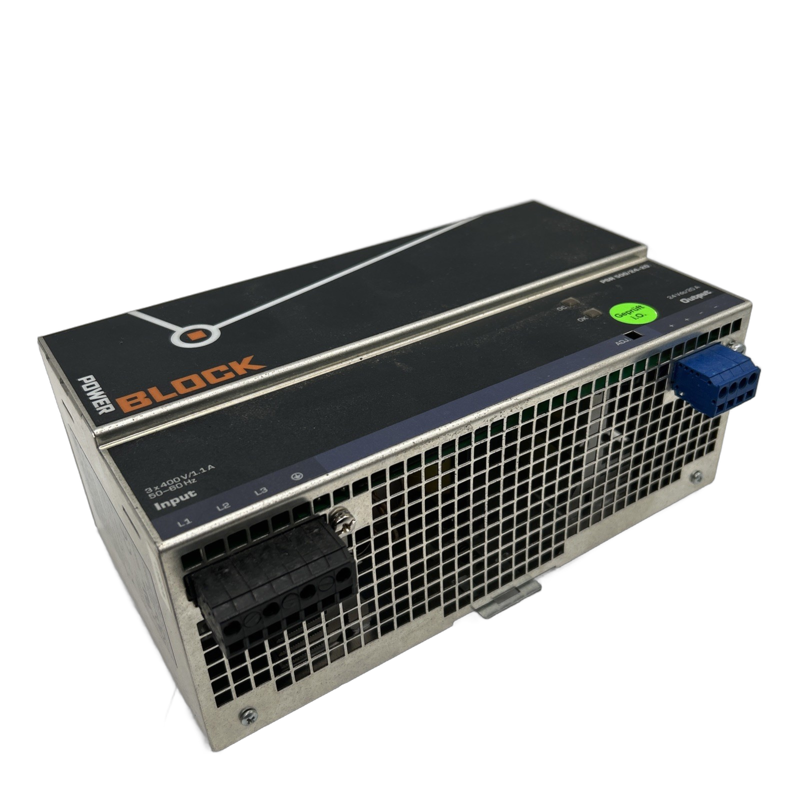 BLOCK PSR 500/24-20 Schaltnetzteil 24 VDC / 20 A – generalüberholt