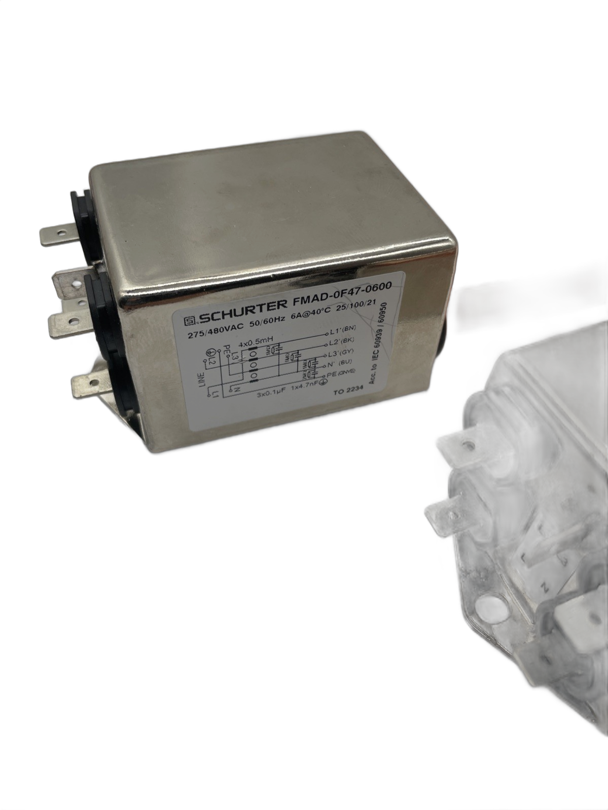 Schurter FMAD-0F47-0600 Netzfilter/Entstörfilter - Bild 2