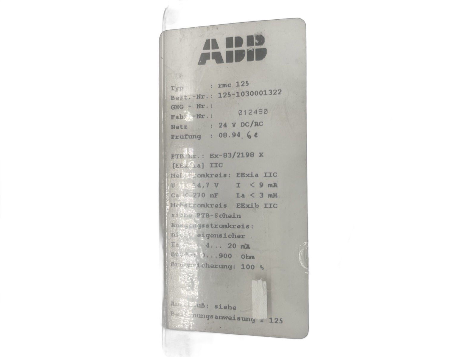 Konvolut: 2x Siemens SIMATIC S5 Analogausgang 6ES5 470-4UB12 + 1x ABB RMC 125 - Bild 7